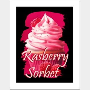 Raspberry Sorbet Posters and Art